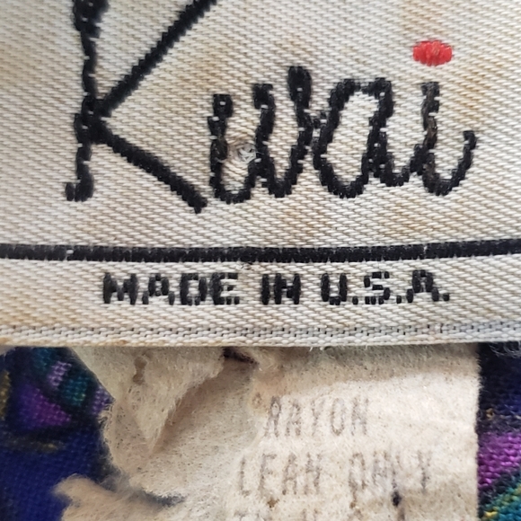 Kwai Vintage 2pc Y2k purpura floral size 6 - Picture 4 of 8